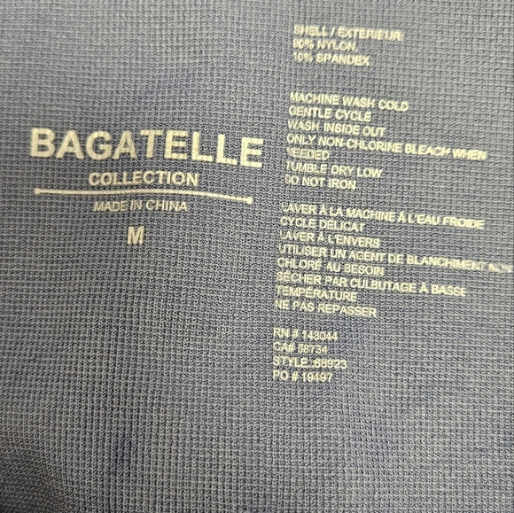 Bagatelle women's medium NWOT blue tie dye leggings. - Picture 2 of 4